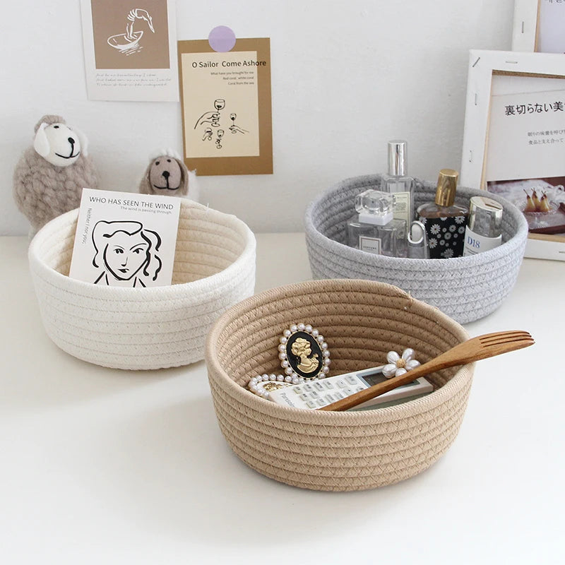 Lot de 3 Panier de Rangement