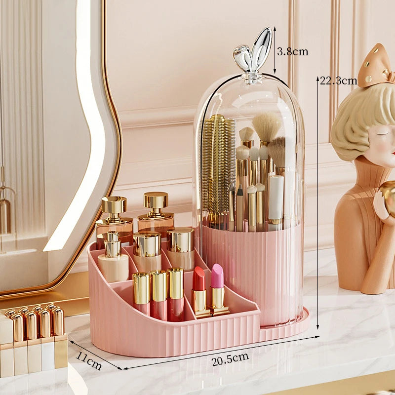 Organisateur Maquillage 360° Premium | Rangement Beauty Aesthetic