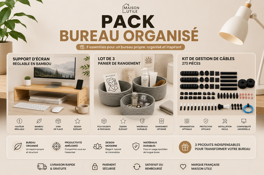 Pack Bureau Organisé