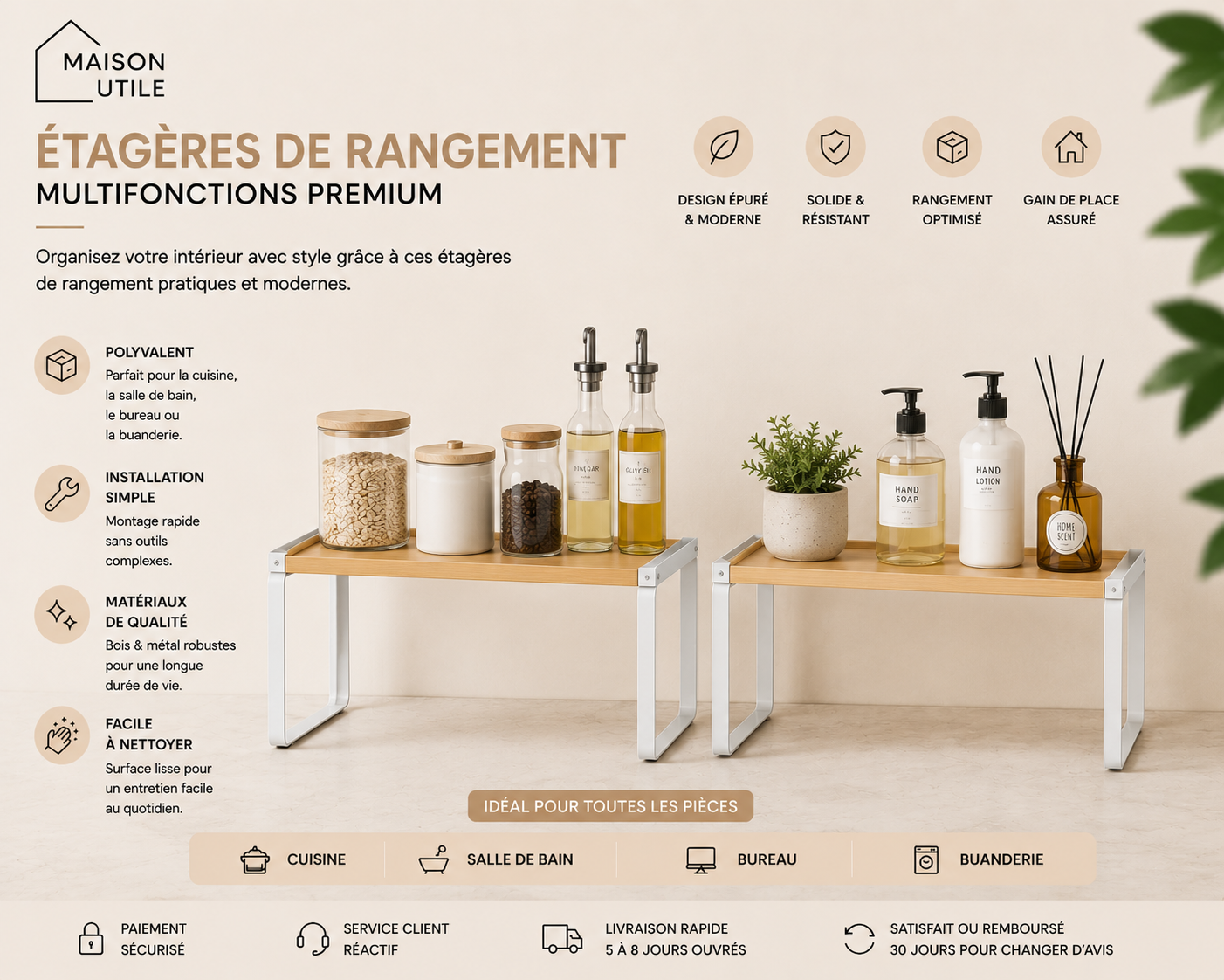 Etagères de Rangement