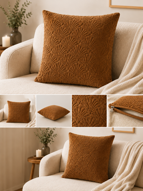 Housse de Coussin Aesthetic Premium | Décoration Cozy & Minimaliste