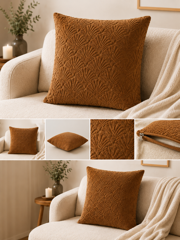 Housse de Coussin Aesthetic Premium | Décoration Cozy & Minimaliste