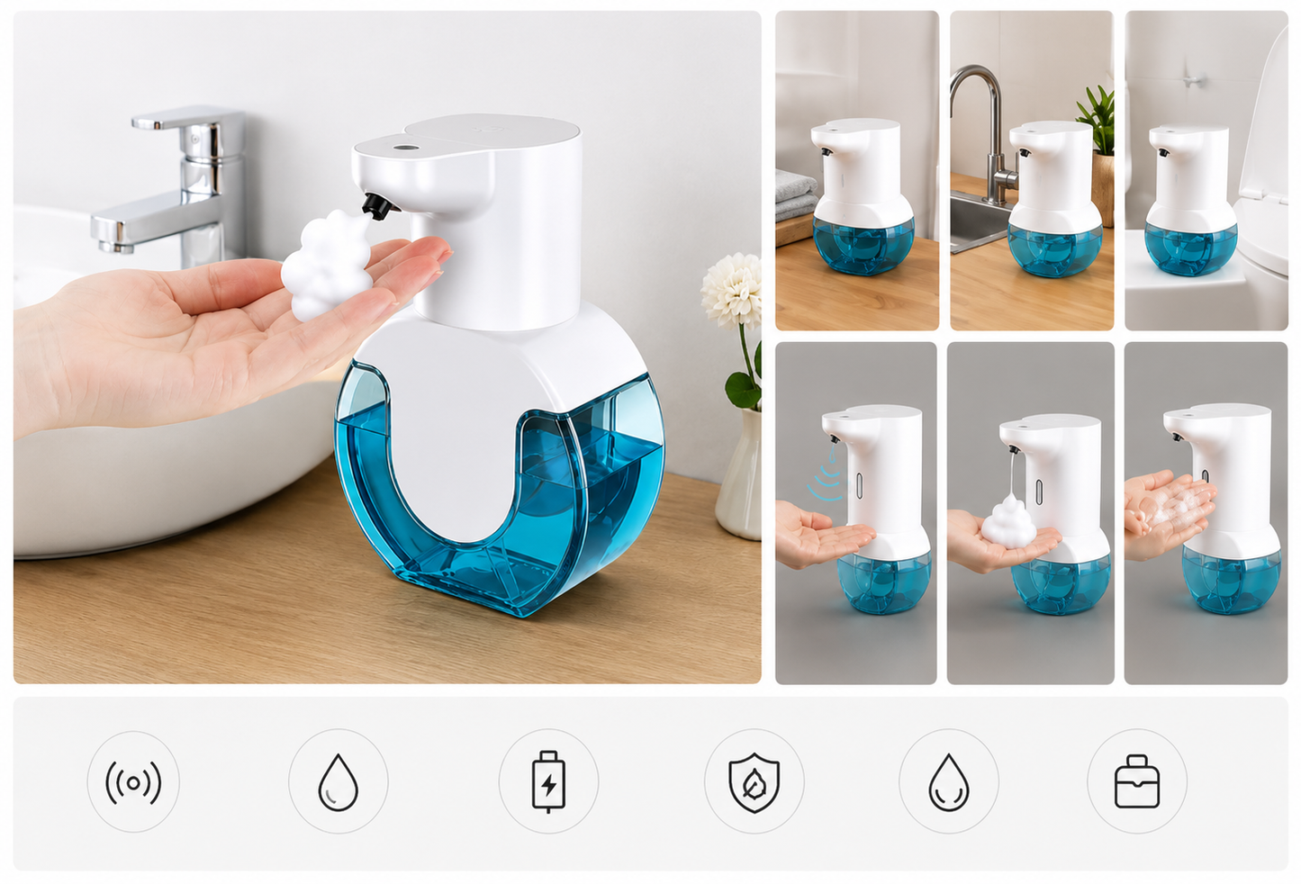 Distributeur de savon automatique sans contact