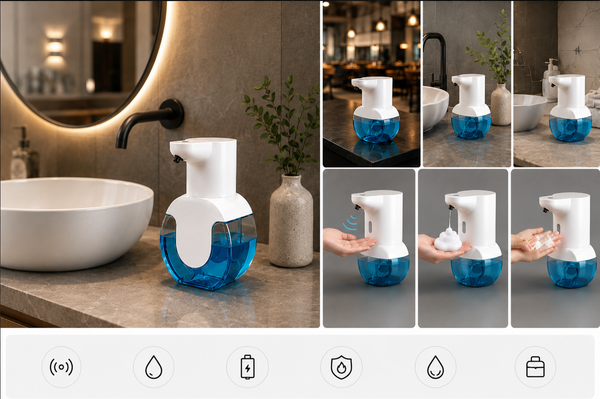 Distributeur de Savon Automatique Sans Contact – Capteur Intelligent