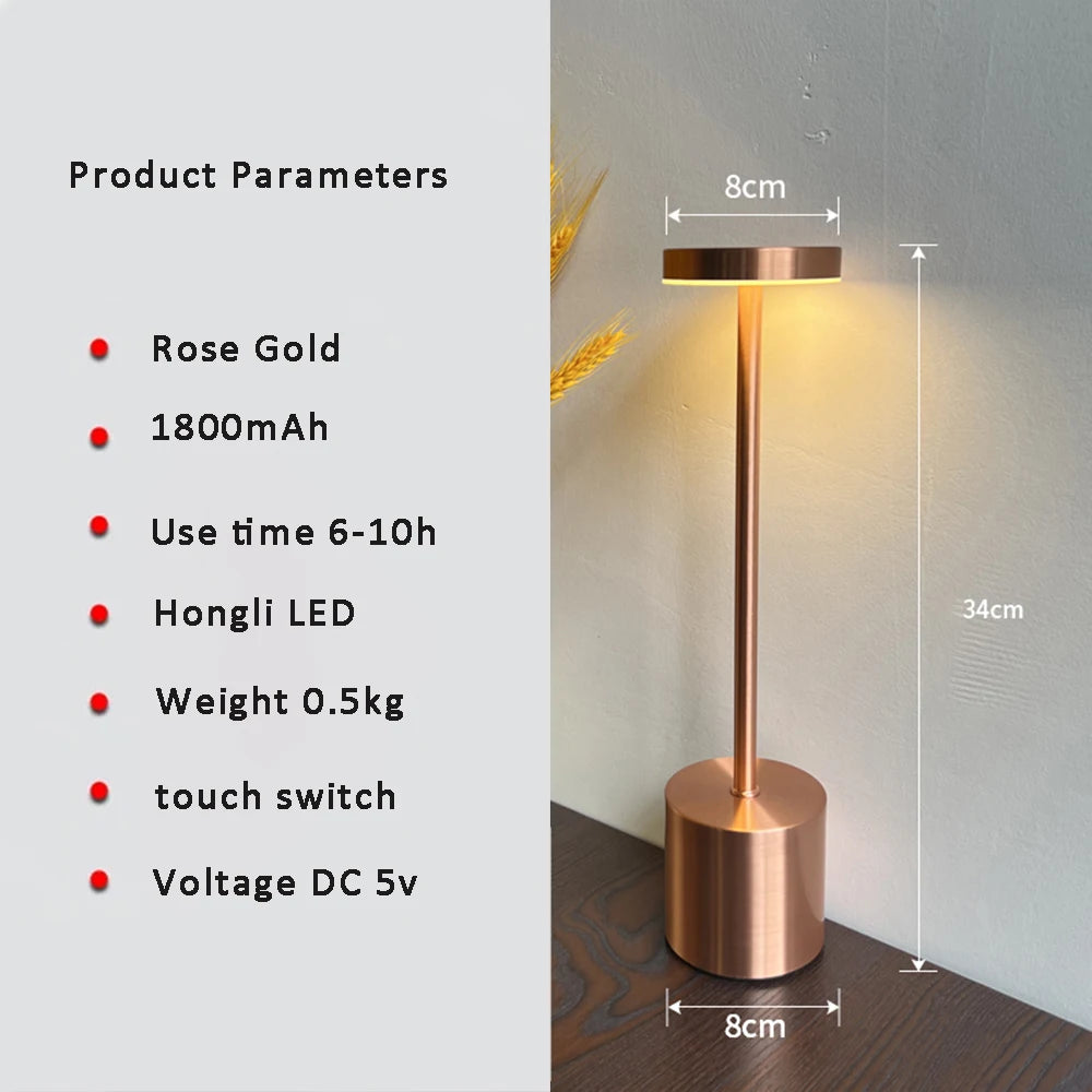 Lampe LED Tactile Premium | Ambiance Aesthetic & Moderne