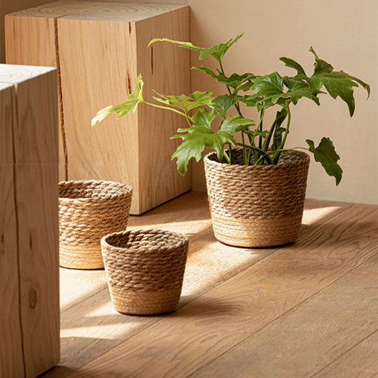 Panier Tressé Naturel S, M & L | Maison Utile