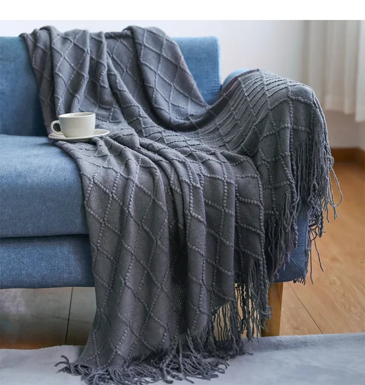 Plaid Vert Premium – Douceur & Élégance pour Votre Intérieur