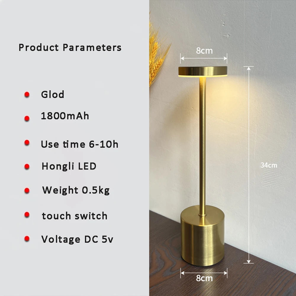 Lampe LED Tactile Premium | Ambiance Aesthetic & Moderne