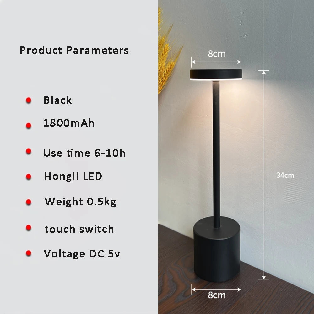 Lampe LED Tactile Premium | Ambiance Aesthetic & Moderne