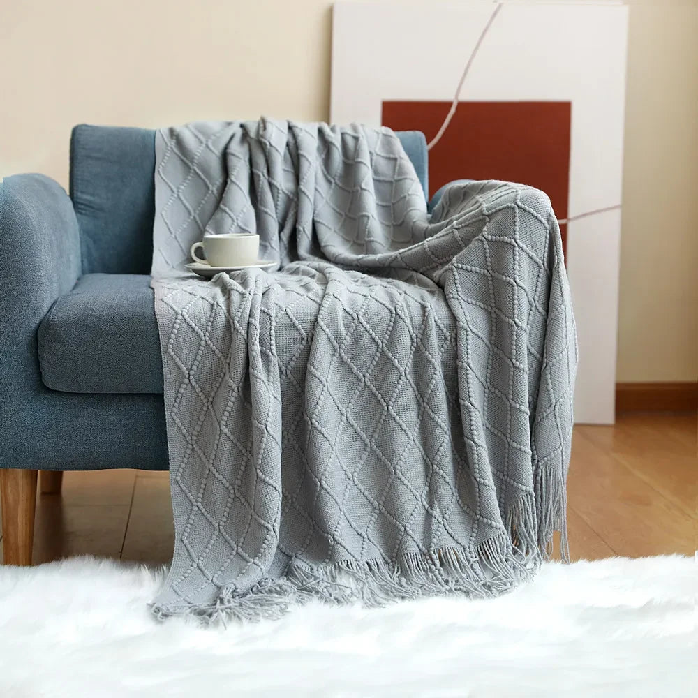 Plaid Vert Premium – Douceur & Élégance pour Votre Intérieur
