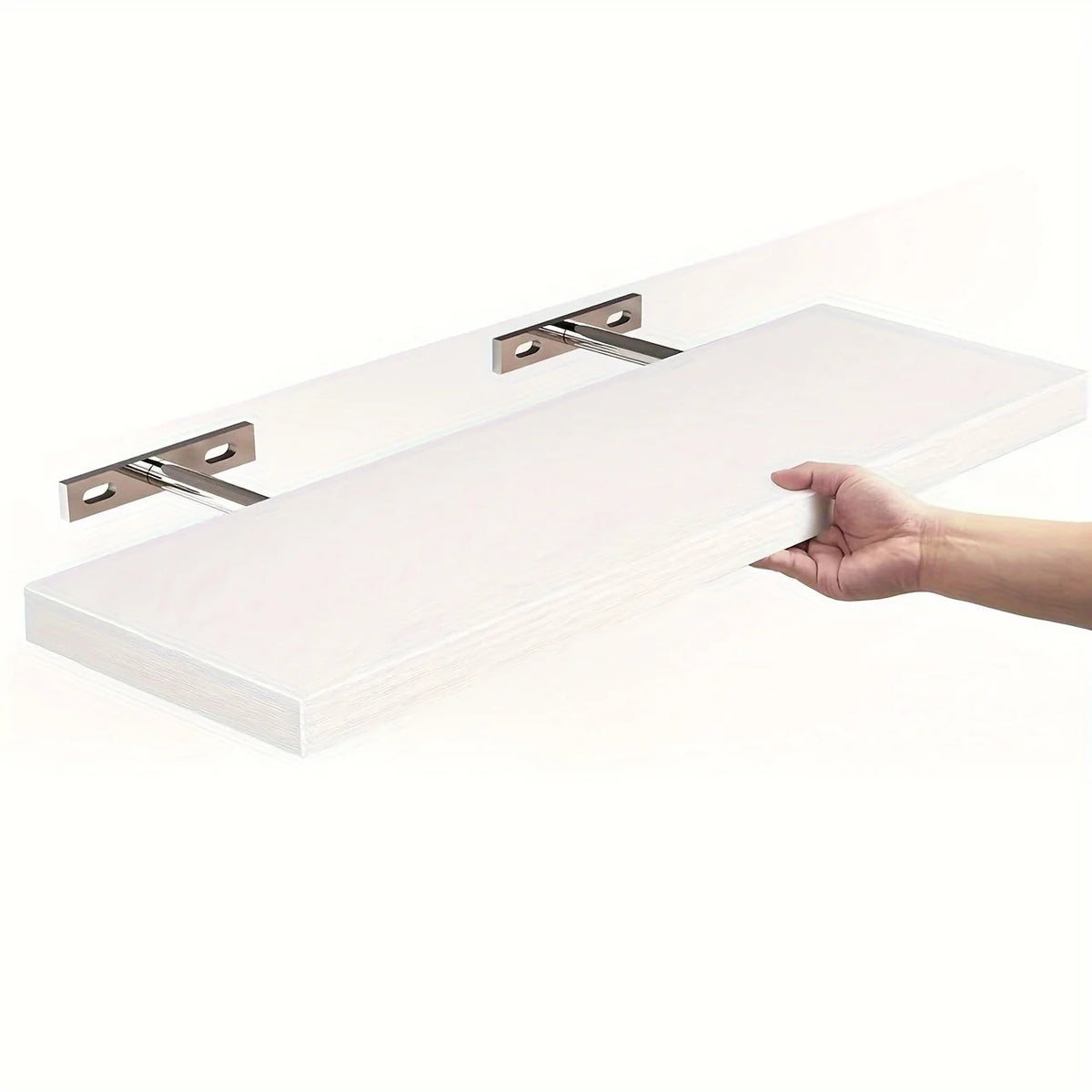 Étagère Murale Flottante en Bois – Élégance & Rangement