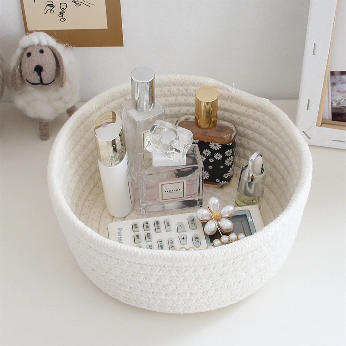Lot de 3 Panier de Rangement