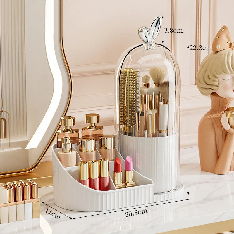 Organisateur Maquillage 360° Premium | Rangement Beauty Aesthetic