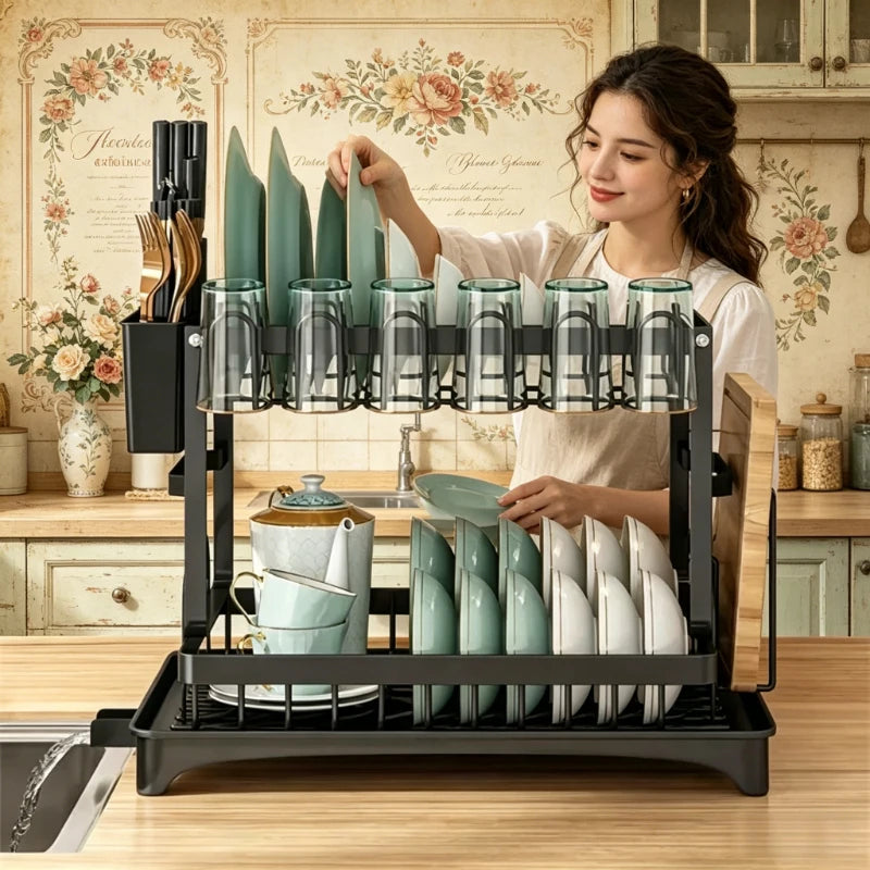 Égouttoir a vaisselle Premium