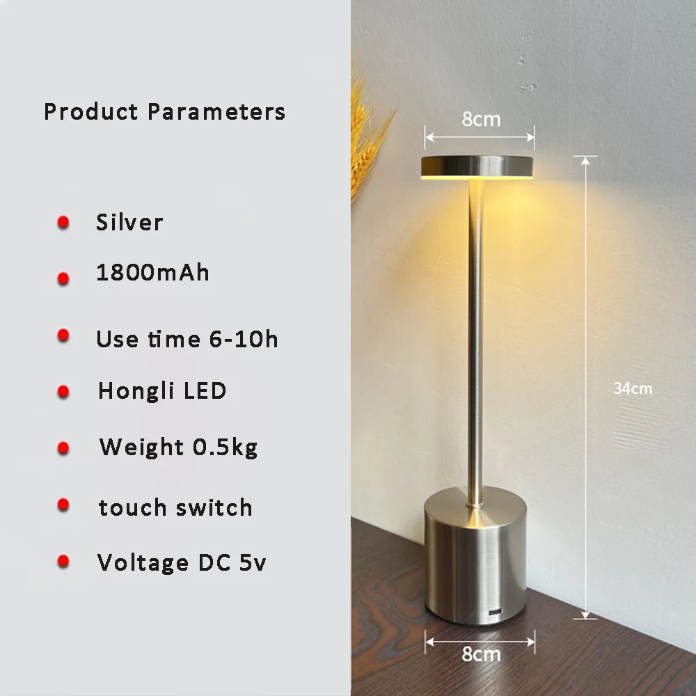 Lampe LED Tactile Premium | Ambiance Aesthetic & Moderne